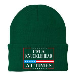 IM A Knucklehead At Times Tim Walz Quote Harris Waltz 2024 Knit Cap Winter Beanie