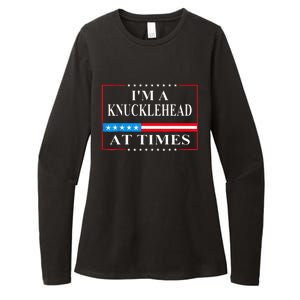 IM A Knucklehead At Times Tim Walz Quote Harris Waltz 2024 Womens CVC Long Sleeve Shirt