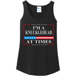 IM A Knucklehead At Times Tim Walz Quote Harris Waltz 2024 Ladies Essential Tank