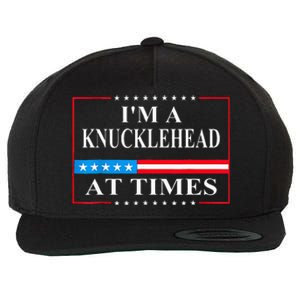 IM A Knucklehead At Times Tim Walz Quote Harris Waltz 2024 Wool Snapback Cap