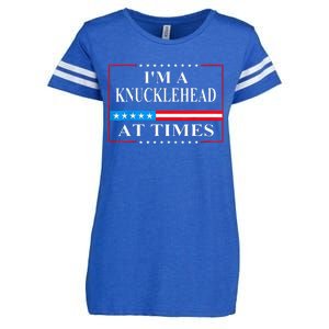 IM A Knucklehead At Times Tim Walz Quote Harris Waltz 2024 Enza Ladies Jersey Football T-Shirt