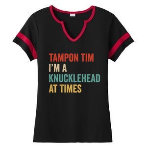 IM A Knucklehead At Times Tim Walz Debate 2024 Ladies Halftime Notch Neck Tee