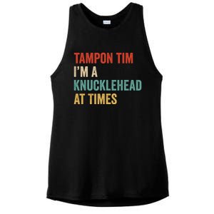 IM A Knucklehead At Times Tim Walz Debate 2024 Ladies PosiCharge Tri-Blend Wicking Tank