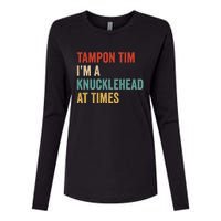 IM A Knucklehead At Times Tim Walz Debate 2024 Womens Cotton Relaxed Long Sleeve T-Shirt