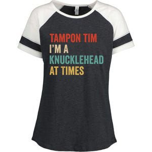 IM A Knucklehead At Times Tim Walz Debate 2024 Enza Ladies Jersey Colorblock Tee