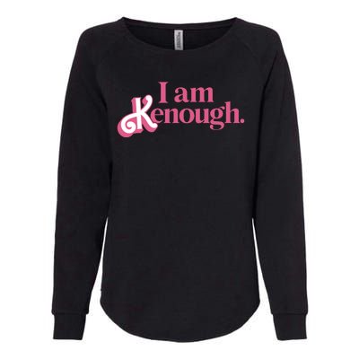 I Am Kenough Funny Ken Womens California Wash Sweatshirt