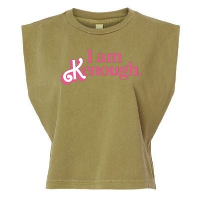 I Am Kenough Funny Ken Garment-Dyed Women's Muscle Tee