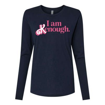 I Am Kenough Funny Ken Womens Cotton Relaxed Long Sleeve T-Shirt