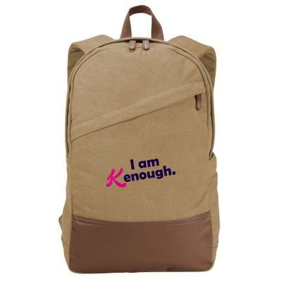 I Am Kenough Enough Cotton Canvas Backpack