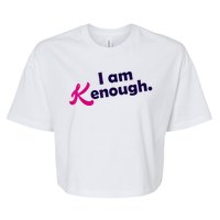 I Am Kenough Enough Bella+Canvas Jersey Crop Tee