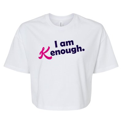 I Am Kenough Enough Bella+Canvas Jersey Crop Tee