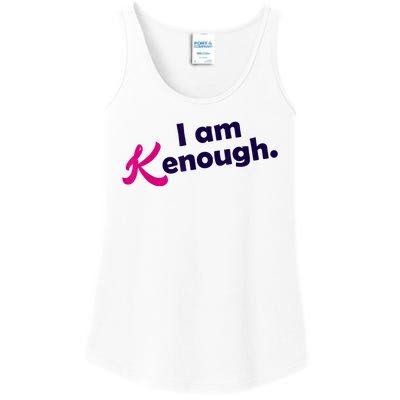 I Am Kenough Enough Ladies Essential Tank