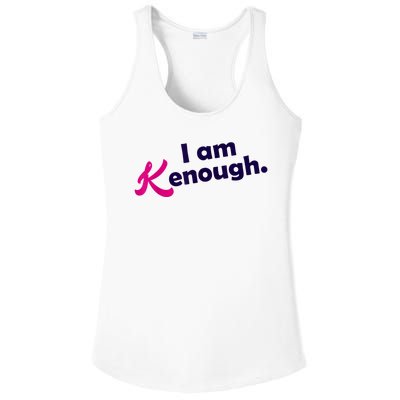 I Am Kenough Enough Ladies PosiCharge Competitor Racerback Tank