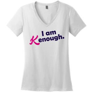 I Am Kenough Enough Women's V-Neck T-Shirt