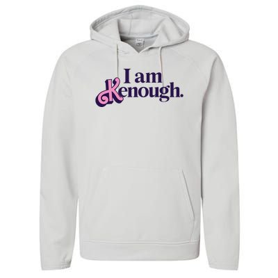 I Am Kenough Ken Performance Fleece Hoodie