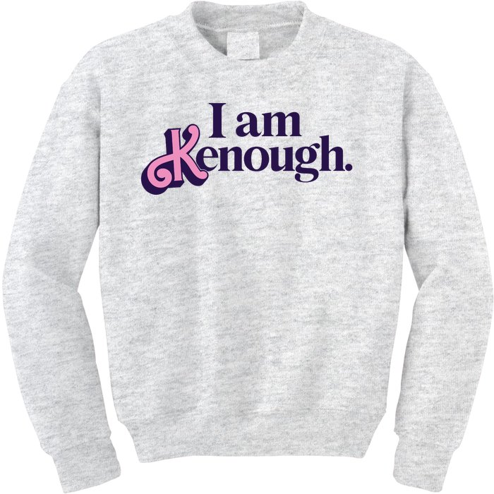 I Am Kenough Ken Kids Sweatshirt