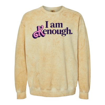 I Am Kenough Ken Colorblast Crewneck Sweatshirt