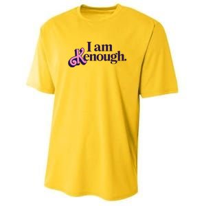 I Am Kenough Ken Youth Performance Sprint T-Shirt