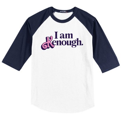 I Am Kenough Ken Baseball Sleeve Shirt