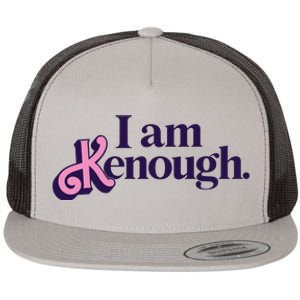 I Am Kenough Ken Flat Bill Trucker Hat