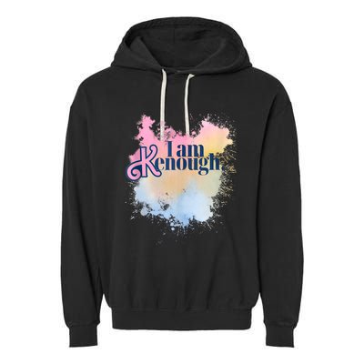 I Am Ken Enough Garment-Dyed Fleece Hoodie