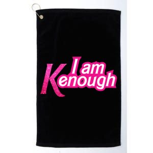 I Am K Enough Funny Kenenough Platinum Collection Golf Towel