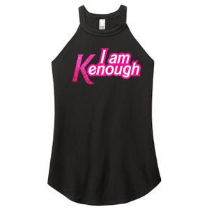 I Am K Enough Funny Kenenough Women's Perfect Tri Rocker Tank