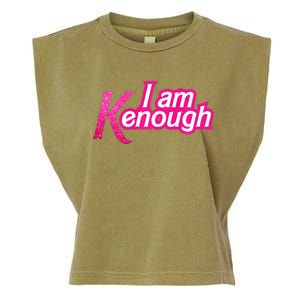 I Am K Enough Funny Kenenough Garment-Dyed Women's Muscle Tee