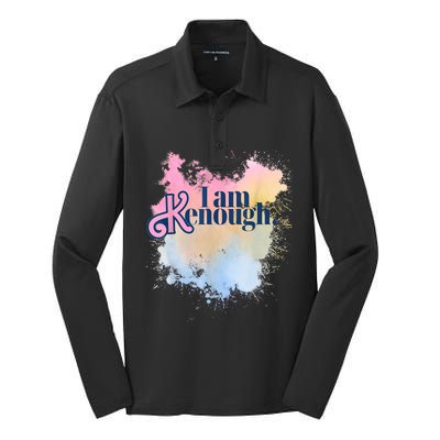 I Am Ken Enough Silk Touch Performance Long Sleeve Polo