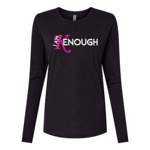 I Am K Enough Funny Kenenough Trending Womens Cotton Relaxed Long Sleeve T-Shirt