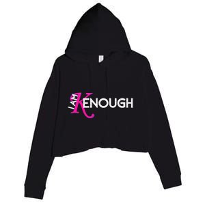 I Am K Enough Funny Kenenough Trending Crop Fleece Hoodie