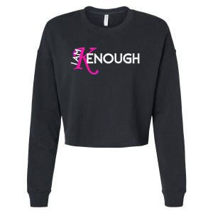 I Am K Enough Funny Kenenough Trending Cropped Pullover Crew