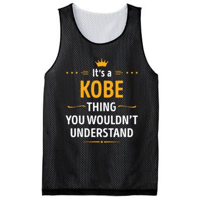 Its A K.O.B.E Thing You Wouldnt Understand Cool Gift Mesh Reversible Basketball Jersey Tank