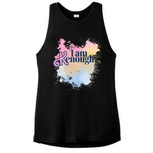 I Am Ken Enough Ladies PosiCharge Tri-Blend Wicking Tank