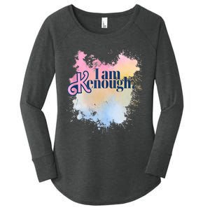 I Am Ken Enough Women's Perfect Tri Tunic Long Sleeve Shirt