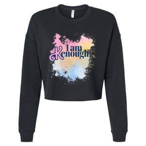 I Am Ken Enough Cropped Pullover Crew