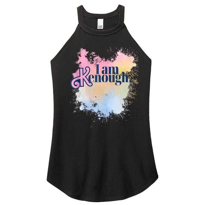 I Am Ken Enough Women's Perfect Tri Rocker Tank