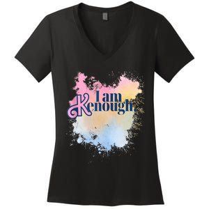 I Am Ken Enough Women's V-Neck T-Shirt