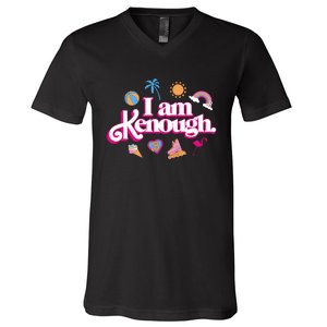 I Am Kenough V-Neck T-Shirt