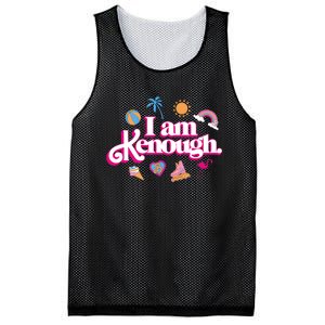 I Am Kenough Mesh Reversible Basketball Jersey Tank