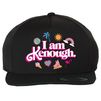 I Am Kenough Wool Snapback Cap