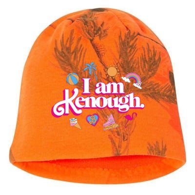 I Am Kenough Kati - Camo Knit Beanie