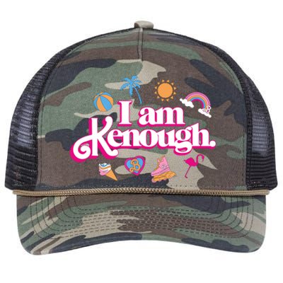 I Am Kenough Retro Rope Trucker Hat Cap