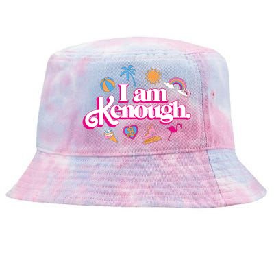 I Am Kenough Tie-Dyed Bucket Hat