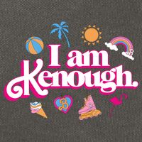 I Am Kenough Cotton Canvas Backpack