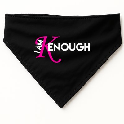 I Am Kenough Enough Movie Quote USA-Made Doggie Bandana