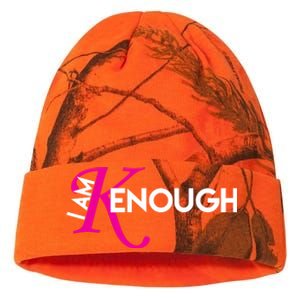 I Am Kenough Enough Movie Quote Kati Licensed 12" Camo Beanie