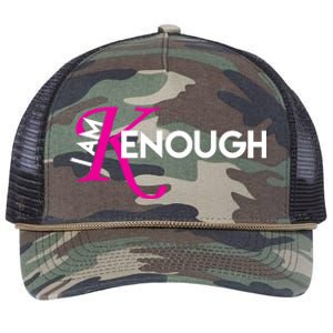 I Am Kenough Enough Movie Quote Retro Rope Trucker Hat Cap