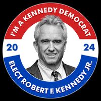 Im A Kennedy Democrat Elect Robert F Kennedy Jr For President Emblem Button Impact Tech Backpack