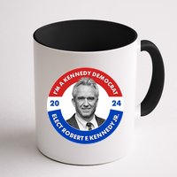 Im A Kennedy Democrat Elect Robert F Kennedy Jr For President Emblem Button Mug